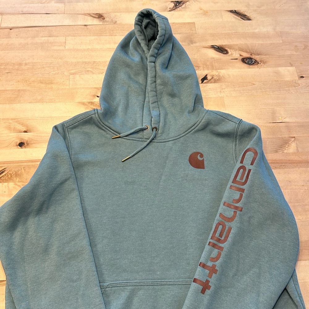 XL- Light Green Carhartt Sweatshirt